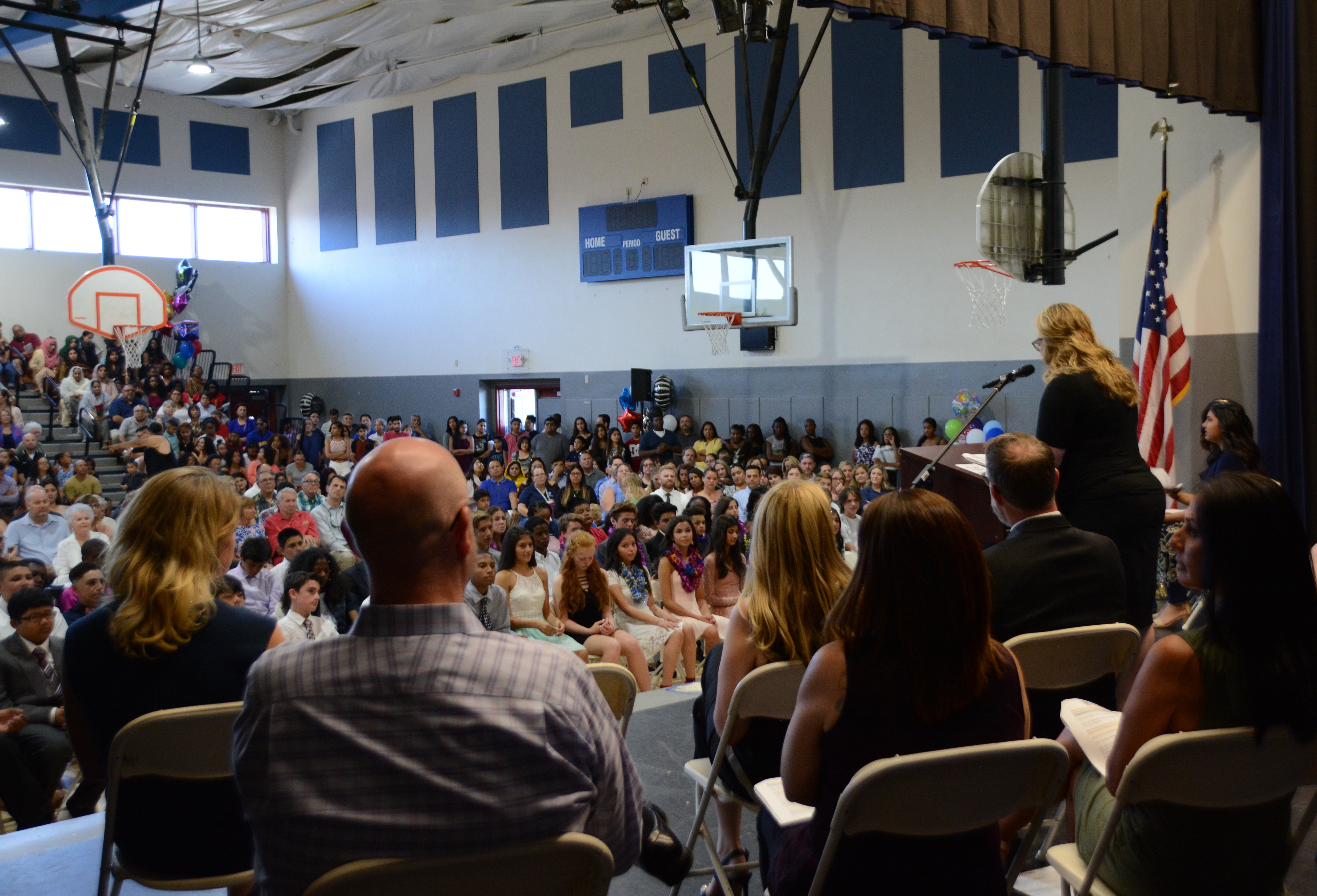 Thank you to so many families who helped us celebrate our 8th graders who are promoting to high schools.