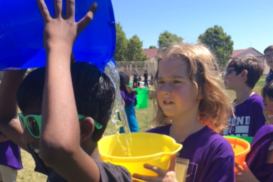 Students enjoyed a variety of stations at our Del Paso field day - from water buckets, dancing, otter pops, and everything in between. Thank you to our 4th grade students who helped lead our stations!
