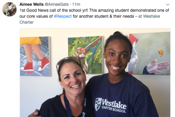 Introducing a Student Advocate!
Aimee Wells is our new Dean of Students: she is a mother of two, a long time Explorer and a believer in student success. Aimee will work with families this year to support the success of all our students.