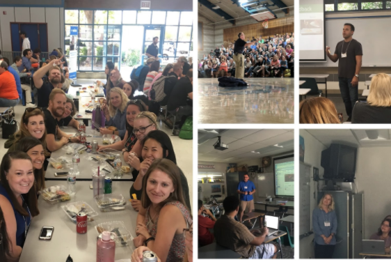 Westlake teachers were among 400 educators who rallied at Rocklin High School last week for the CapCUE Techfest. WCS had several presenters who shared the ways that Westlake uses technology to enhance learning across all grades and subjects. #WestlakeCharter