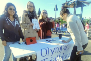 Thanks to our WAVE team for collecting donations for the Olympic Triathlon on Tuesdays at the Maybrook gate. Thank you to so many families who have already participated. Keep it up!