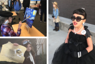 After researching a historical figure, our 2nd Grade Explorers staged a living wax museum and invited the community to witness the amazing discoveries from our People Who Make a Difference unit.