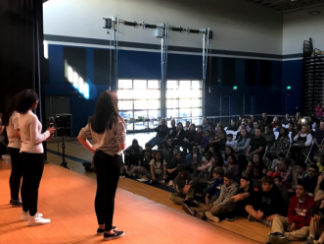 Our 8th grade explorers showcased their Forces PBL.  Students demonstrated their car designs and then brought the house down with their Spoken Word Performance.