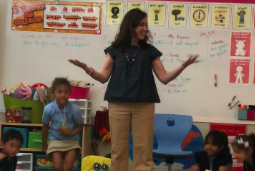 The energy and love for learning is contagious in Maestra Galvan’s class! Be sure to stop by her class at Back to School night to see first-hand how she makes learning fun.