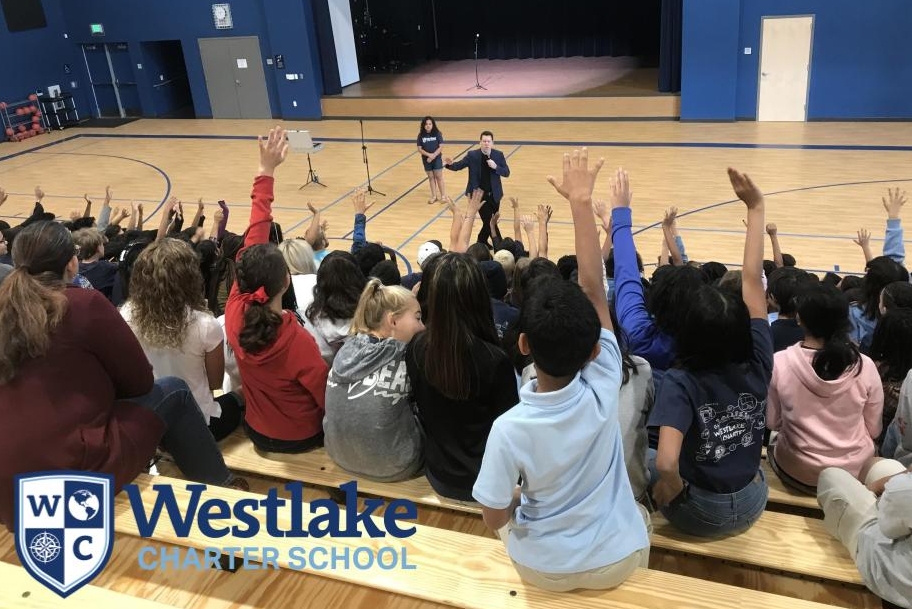 Our middle school students expanded their understanding of digital citizenship in a CyberSense Assembly. Our Explorers are learning how to use the power of the internet responsibly.