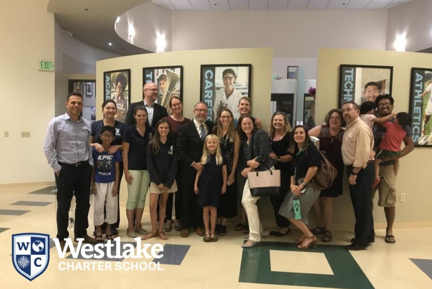 Our community celebrates the approval of our Westlake Charter High School, September 25, 2019.