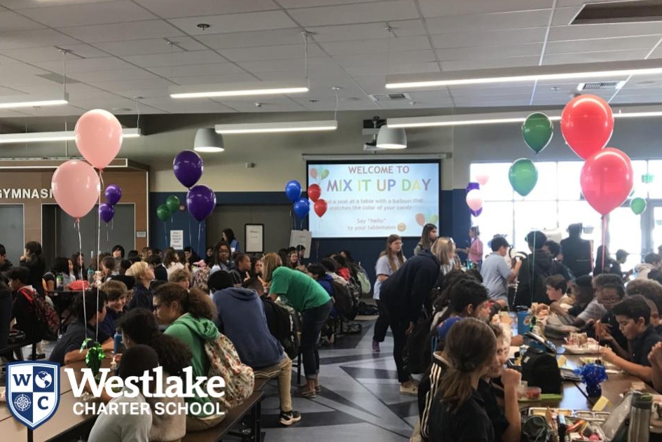 As we come to the end of Bullying prevention month we want to thank Jessica Krivoy, Michelle Khera, and Lila McIver for leading our first Mix It Up day! This event challenged our  Explorers to step out of their comfort zone and connect with someone new during lunch.