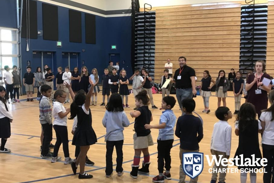 80 of our students, from Kindergarten to 8th grade, auditioned to be part of Missoula Children's Theater Company production of The Tortoise Versus the Hare. #WestlakeCharter