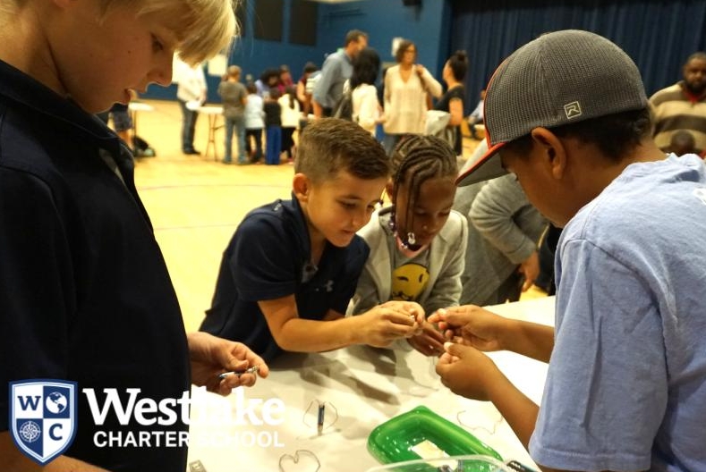 Thank you to the parent and student volunteers that led STEM stations during our fun and engaging Family Science Night! #BetterTogether