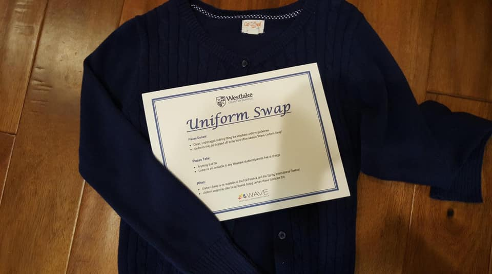 Thank you to our WAVE partners for organizing our uniform swap. Families, it’s not too late to participate. If you have gently used uniforms, please drop them off next Friday, March 12th from 8:30-6pm. If you need uniforms, please stop by next Friday.