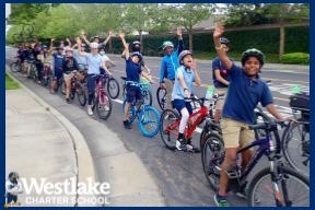 Our local north Natomas transportation organization Jibe is partnering with Westlake Charter School to offer this Bike Club! The program is free for students in grade 5, 6, and 7. This 10-session program focuses on riding in the neighborhood safely and having fun. #WCSJoyfulLearning