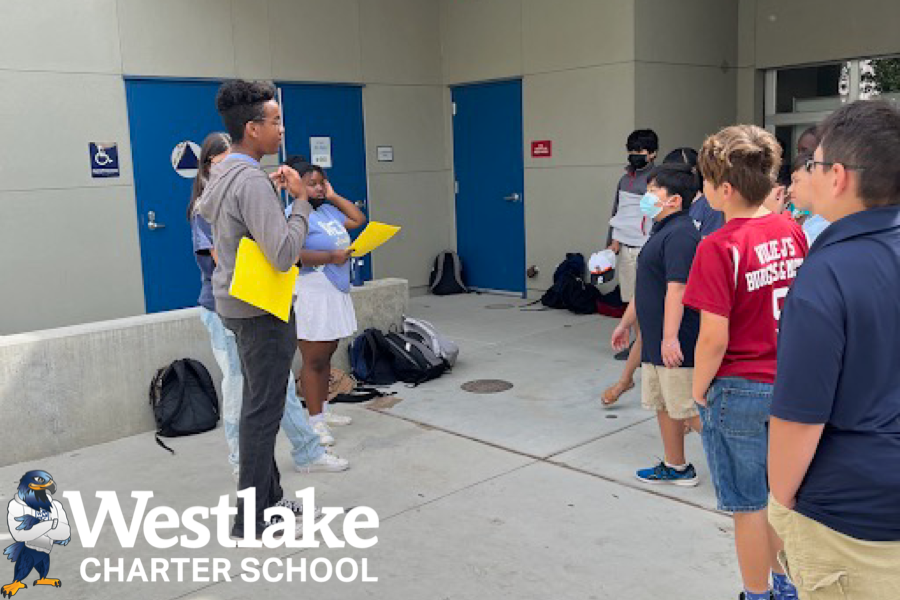 Our current 5th graders got a sneak peek of what it will be like when they become middle schoolers next year! Our amazing WEB leaders gave them a tour of the middle school quad, talked about advisory, electives and more! #WestlakeCharter