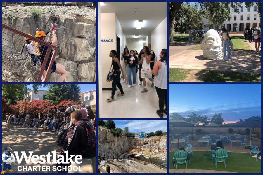 Our Westlake Charter High School 9th graders have had an incredible last week of school. It started with a field lesson to tour Sonoma State and UC Davis on Monday. Tuesday brought leadership workshops, a trip to Quarry Park, and an overnight lock in with silent disco, art, movies, e-sports and more.