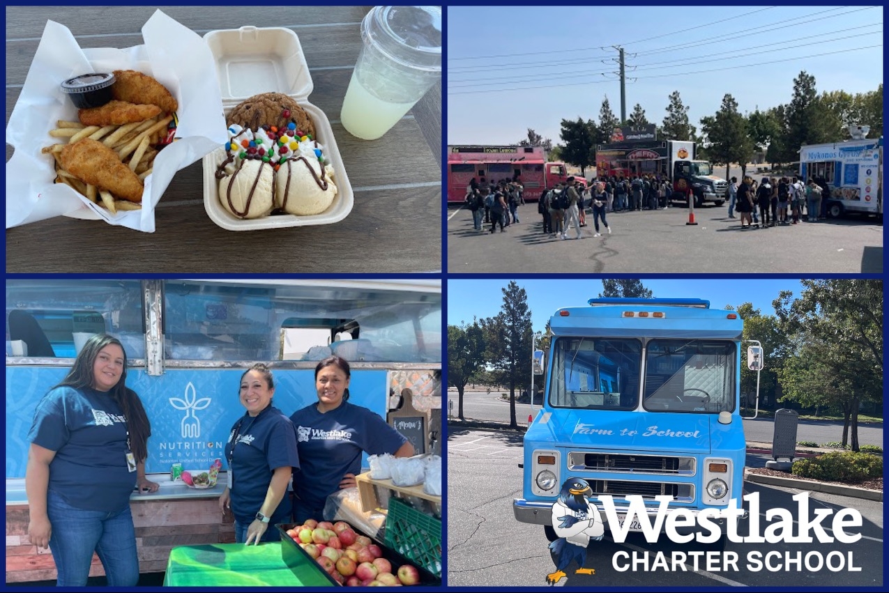 Our High School students gathered together for their first Food Truck Friday of the 22-23 school year! Students were able to choose from Fry Boys, Mykonos Gyros, Daisy's Desserts and even our very own NUSD Food Truck served carne asada fries! #WCSgratitude