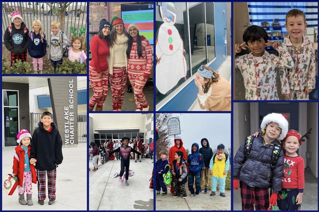 Pajama Day was a blast across both campuses! Our middle school celebrated with a lunch event organized and run by Mrs. Ho and the student leadership team. #WCSJoyfulLearning