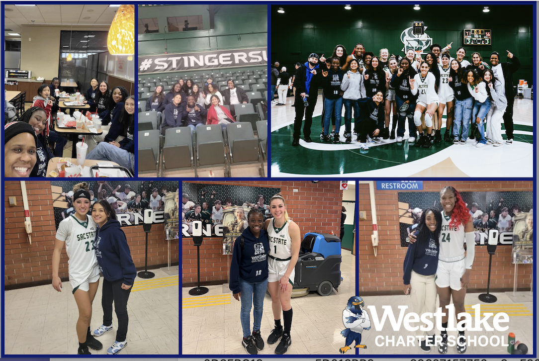 Our WCHS Varsity Girls Basketball team had a memorable team bonding. They attended a Sac State basketball game together and met the team! Our Explorers left inspired. Thanks, Coach T, for this incredible opportunity!