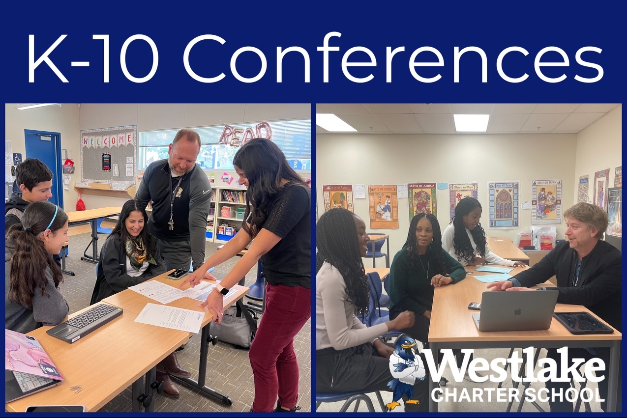 Thank you to our Explorer families for collaborating with us during K-10 conference week! Our students had the opportunity to share their academic growth and the core values they have demonstrated this year. #WestlakeCharter