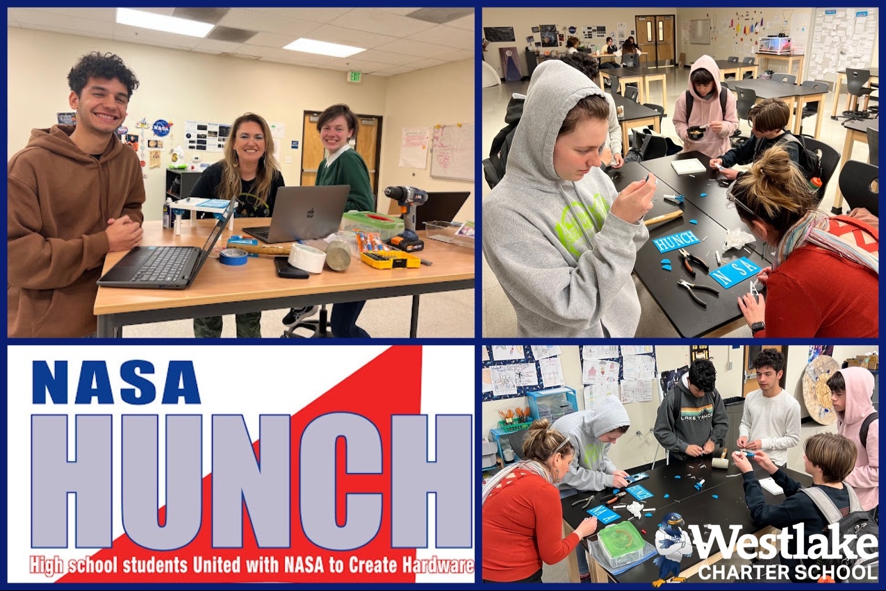 Congratulations to WCHS students Alexis Korvink and Josiah Aflleje for making the semi finals for this year's NASA HUNCH (High Schools United with NASA to Create Hardware) Design Challenge! This is a national competition where students collaborate with NASA on products that will be used by astronauts in space missions. Ms. Stamas' Westlake Space Explorers Team designed a Lunar Habitat table for the Artemis mission. We’re excited to see what they create next year!