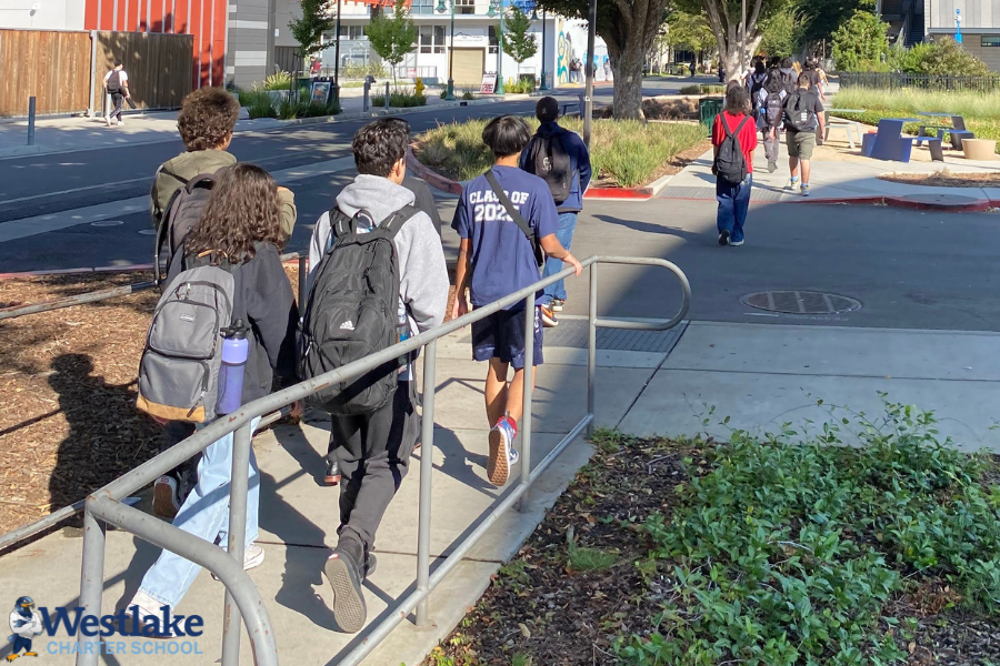 Our high school astronomy class had an  out-of-this-world experience on their recent field lesson at the Sacramento State Planetarium.  Students were able to experience a live, interactive tour of our solar system and galaxy.  Thank you Domina Stamas for organizing and leading this opportunity for our students to explore!