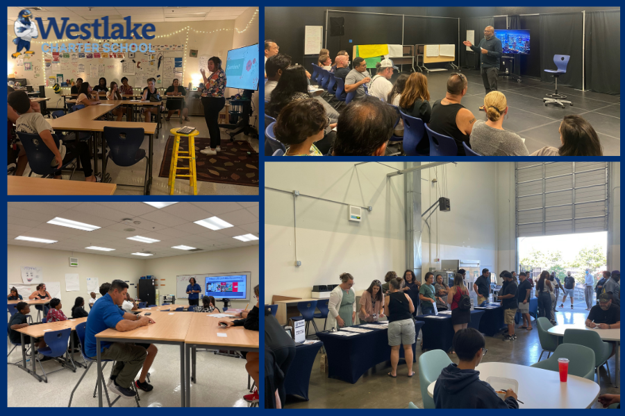 We had such a great turnout at #WestlakeCharter High School’s Back to School Night! Families loved walking in their Explorer’s shoes for the night while following their class schedule!