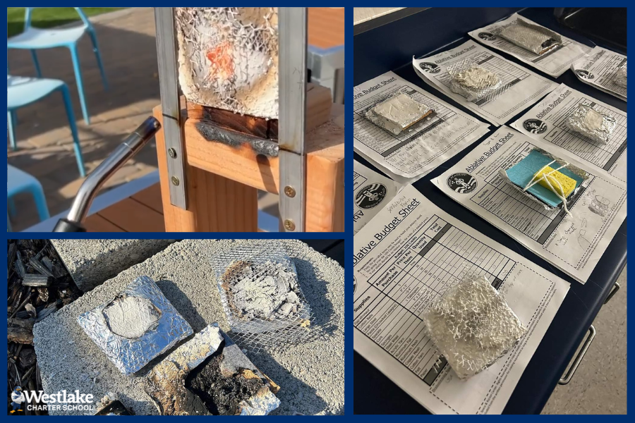 Our WCHS Astronomy students learned to protect precious cargo when reentering Earth's Atmosphere. They learned about ablative shields and created their own shields that could withstand direct flames for 5 minutes. Most “Eggstronauts” survived. Way to go Ms. Stamas on creating this joyful learning experience for our WCHS students!