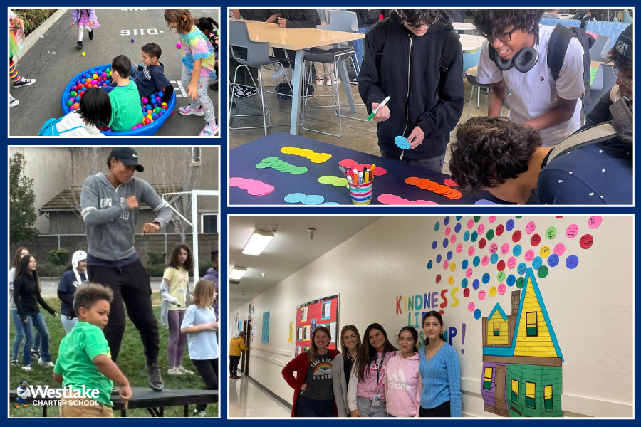 This week, our Explorers celebrated The Great Kindness Challenge!  Kindergarten through 11th grade Explorers participated in Morning Meeting and Advisory activities, lunchtime activities, and a Kindness Carnival all focused on bringing kindness to their friends, family, community, environment, and themselves!