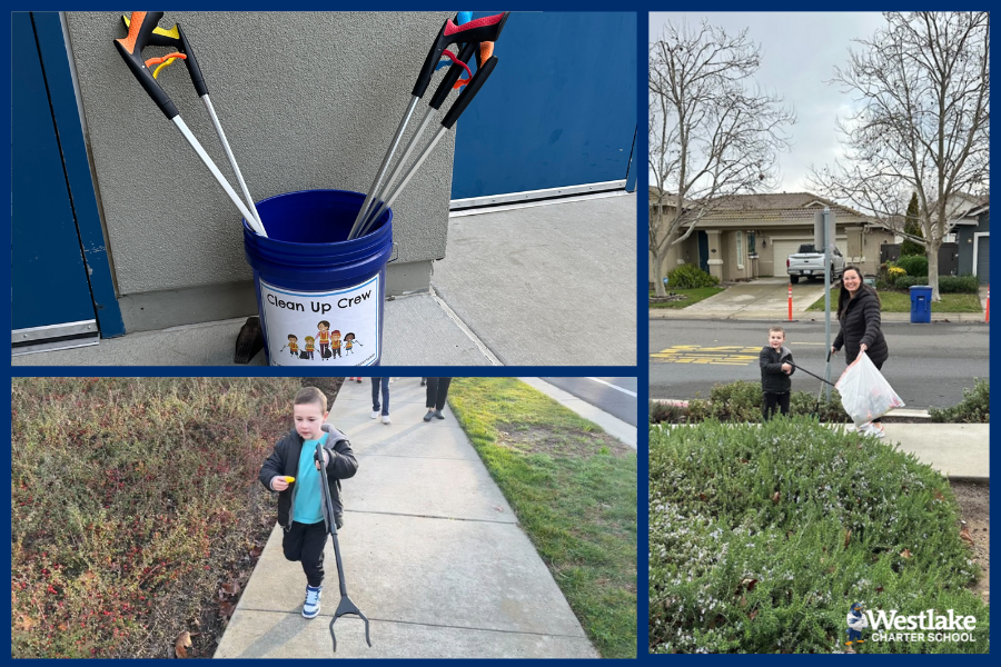 Shout out to our parent community and one of our future Explorers for showing such great #Stewardship in our community before and after school by picking up trash on and around our K-8 Campus.  Small acts like this encourage others to do the same, which we’ve seen during the school day as well!  Mrs. Weiner and Ms. Weston’s classes have organized Clean-up Crews and have been picking up trash as well!