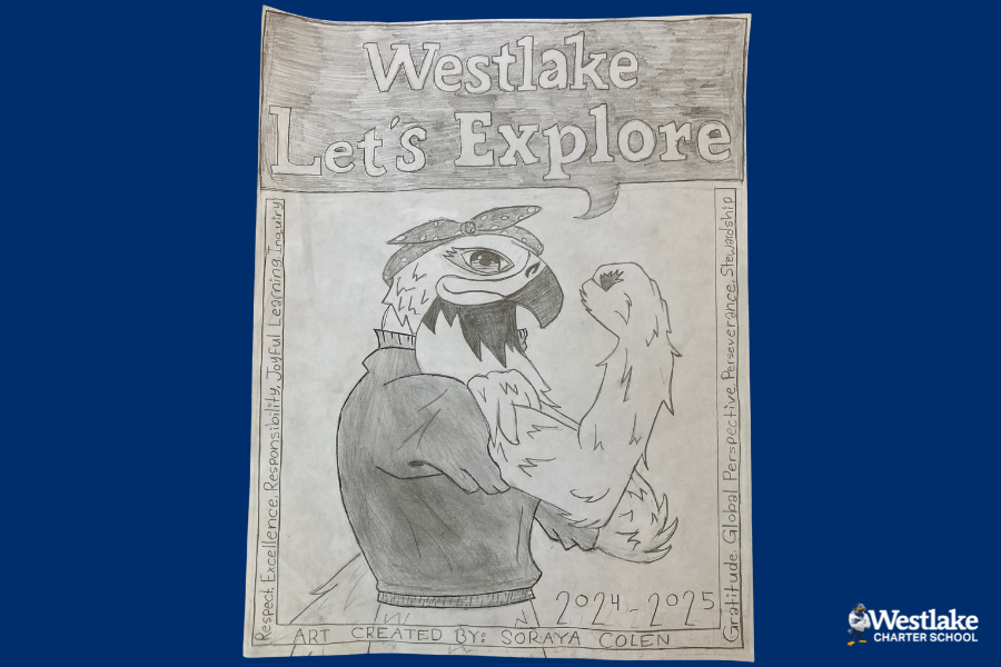 Congratulations to our 2024-25 Spirit Shirt Contest winner, 7th grader, Soraya Colen! Thank you to each Explorer who shared their creativity and submitted their artwork for consideration in the Spirit Shirt Contest.