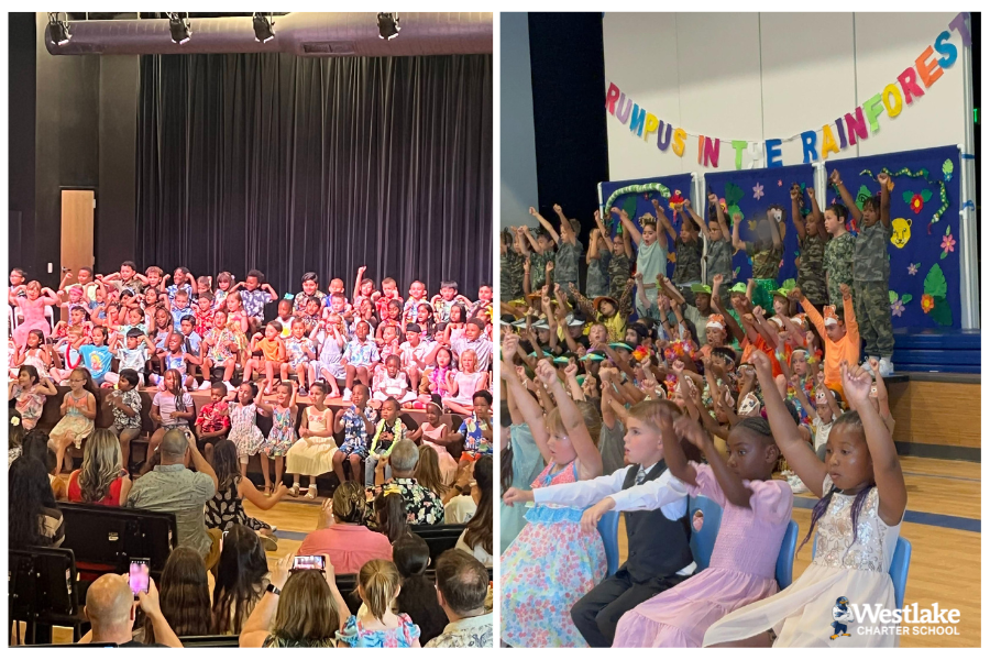 Our Kindergarten and 1st grade Explorers had fun end-of-year celebrations. Our Kinders said “Aloha to Kindergarten” and our 1st graders put on an amazing performance of Rumpus in the Rainforest.
