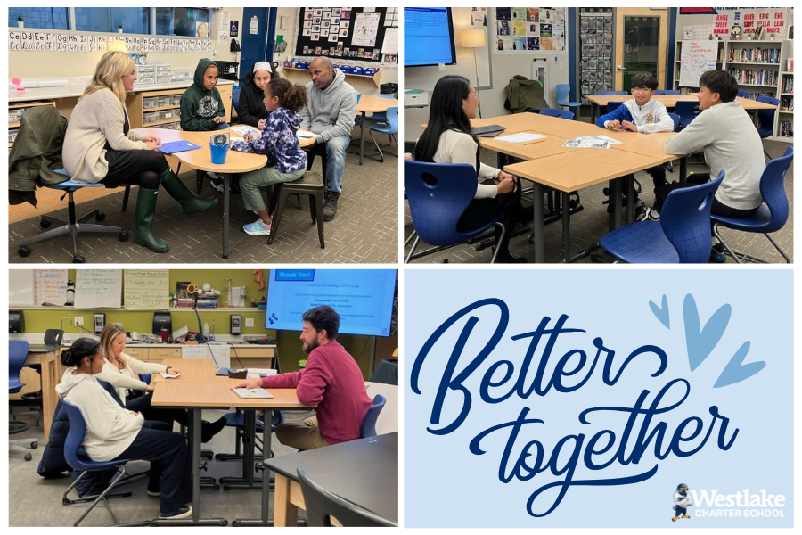 What a great week it was having  families at our K-8 conferences to review first trimester progress and set goals for continued growth! This was a valuable opportunity to celebrate student achievements and discuss areas of focus for the months ahead.