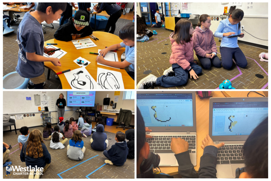 Our third grade Explorers had a blast during Hour of Code! #JoyfulLearning filled the air as they dove into coding, joining a national movement to inspire young people in the world of computer science.