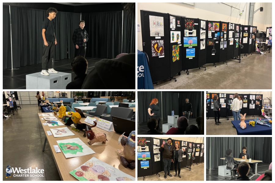 A huge shoutout to our talented students and the incredible Mr. Brandon Rubin and Ms. Alexis Firsty for making the first ever WCHS Fall Arts Showcase a stunning success! The evening featured an inspiring display of student artwork and a captivating performance from our theater students. All who attended were treated to a night of artistic excellence and celebration.