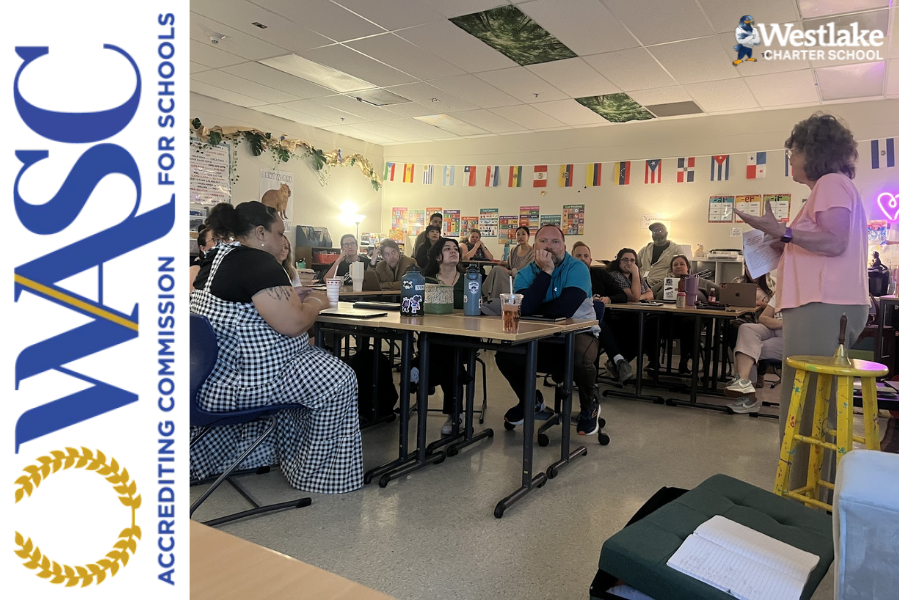 Westlake Charter High School has earned the highest level of accreditation from the Western Association of Schools and Colleges (WASC) — a full six-year accreditation!
Thank you to the staff and families who contributed their time and effort during our year-long Self-Study and the WASC visit.