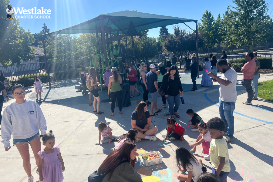 This summer we welcomed our incoming Kindergarten students to campus for a chance to meet new friends and play together. It was a fun filled morning with bubbles, chalk, a story and lots of laughs.