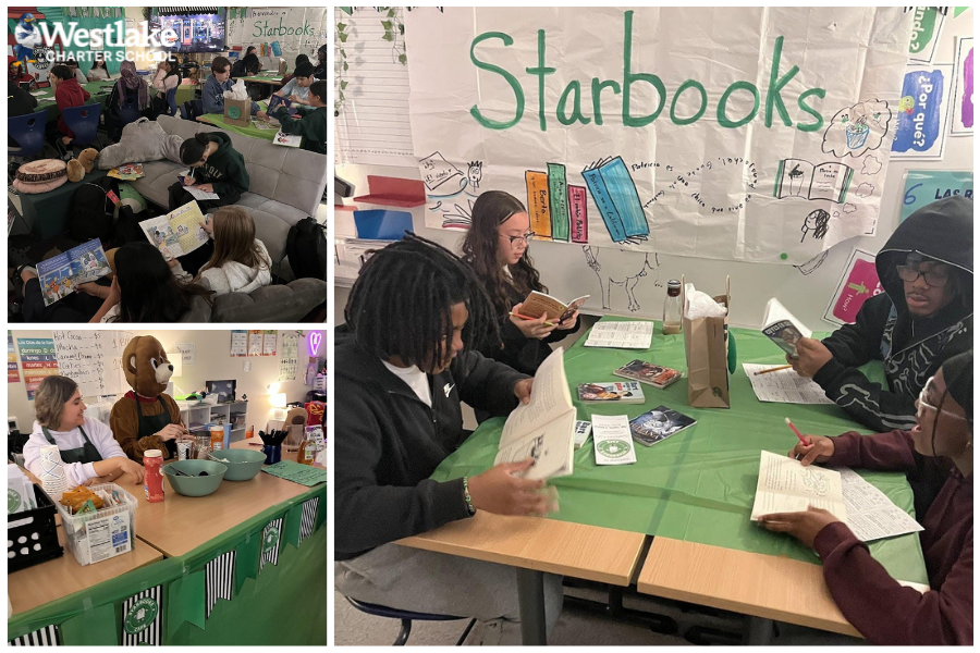 Our Spanish 1 students enjoyed the annual Starbooks tradition in Ms. Threadgill’s class, where the room transformed into a cozy café for exploring Spanish-language books. Students immersed themselves in authentic literacy experiences while enjoying warm beverages, discovering new stories, and building confidence as Spanish readers. Starbooks continues to be a joyful tradition that brings language learning to life at WCHS.