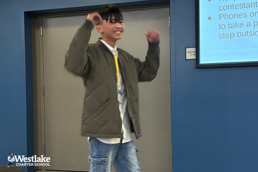 Thirty-five students participated and really impressed everyone with their S-P-E-L-L-I-N-G abilities! Congratulations to our Spelling Bee winner, Eighth Grade Explorer Kean Garcia who will be moving on to the next round of Spelling Bee competition!