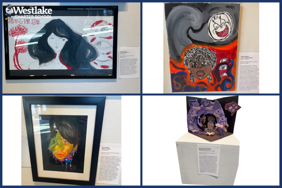 Congratulations to WCHS Explorers, Daphne Almario, Sean Gonzalez, Jordan Jackson, and Gabrielle Hernandez Pichardo. These students were selected to showcase their work at the High School Self-Portrait Show at the Verge Center for the Arts Gallery, as hosted by Chalk It Up! The room was electric with people viewing student work from across Sacramento’s schools! Thank you to our Art teacher, Ms. Firsty, for providing our students a platform to express themselves and share their creativity. #WhenCommunityAndSchoolCollaborate